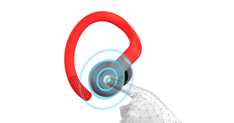 Bluetooth-гарнітура Canyon TWS-11 Headset On Run Sport Red (CNS-TWS11R)