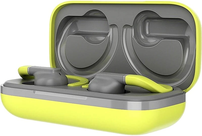 Bluetooth-гарнитура Canyon TWS-11 Headset On Run Sport Yellow-Grey (CNS-TWS11GR)
