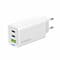 Фото - Сетевое зарядное устройство ColorWay GaN Mini 65W PD Port PPS USB (USB-2C1A) White (CW-CHS058PD-WT) | click.ua