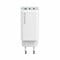 Фото - Сетевое зарядное устройство ColorWay GaN Mini 65W PD Port PPS USB (USB-2C1A) White (CW-CHS058PD-WT) | click.ua