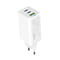 Фото - Сетевое зарядное устройство ColorWay GaN Mini 65W PD Port PPS USB (USB-2C1A) White (CW-CHS058PD-WT) | click.ua