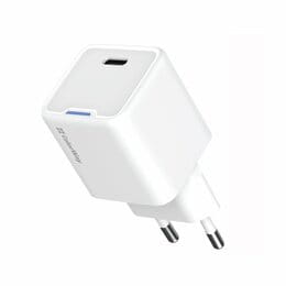 Сетевое зарядное устройство ColorWay GaN Mini 30W PD Port PPS USB-C White (CW-CHS054PD-WT)
