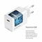 Фото - Мережевий зарядний пристрій ColorWay GaN Mini 45W PD Port PPS USB-C White (CW-CHS057PD-WT) | click.ua
