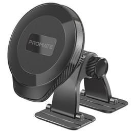 Купити Тримач автомобільний Promate Arcmount Black Тримач автомобільний Promate Arcmount Black