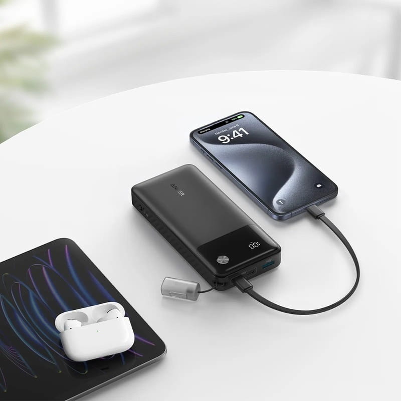 Универсальная мобильная батарея Anker PowerCore 20000mAh 30W Black (A1384G11)