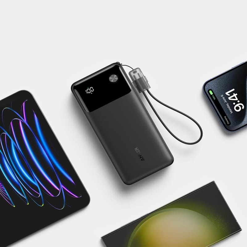 Универсальная мобильная батарея Anker PowerCore 20000mAh 30W Black (A1384G11)