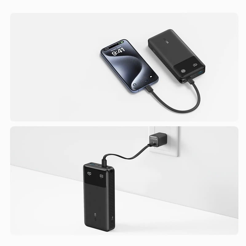 Универсальная мобильная батарея Anker PowerCore 20000mAh 30W Black (A1384G11)