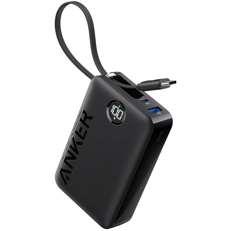 Универсальная мобильная батарея Anker 335 20000mAh 22.5W Black (A1647G11)