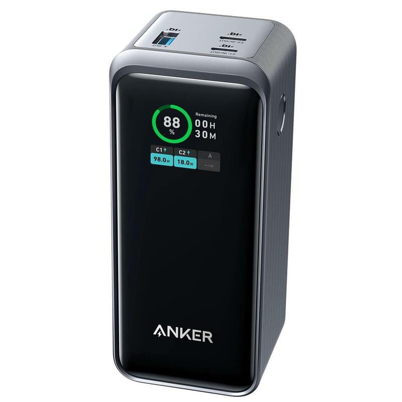 Универсальная мобильная батарея Anker Prime 20000mAh 200W Black (A1336011)