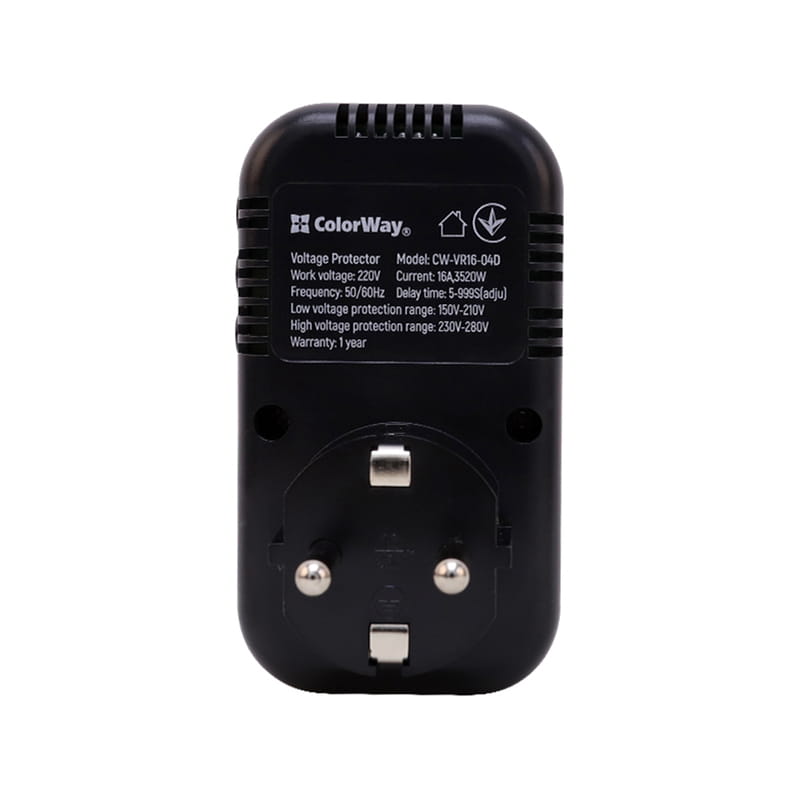 Реле напруги ColorWay CW-VR16-04D