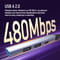 Фото - Концентратор СolorWay USB-A/USB-C 4-в-1 USB2.0х2/USB3.0/USB-C2.0 (CW-HUB06) | click.ua