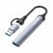 Фото - Концентратор СolorWay USB-A/USB-C 4-в-1 USB2.0х2/USB3.0/USB-C2.0 (CW-HUB06) | click.ua