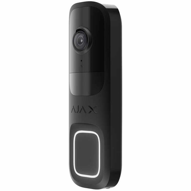 Видеозвонок Ajax Doorbell Black RAL 9005