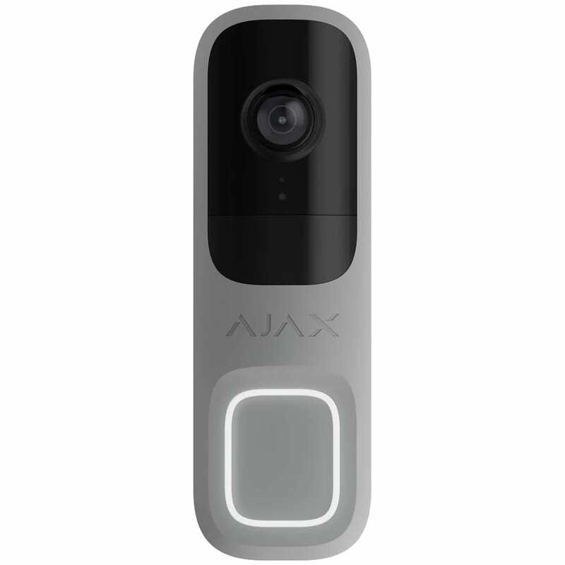 Видеозвонок Ajax Doorbell Grey RAL 7004