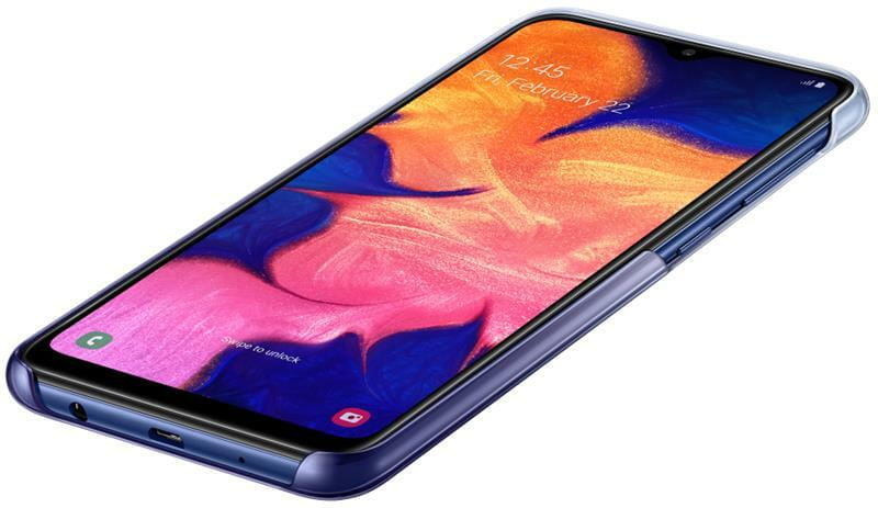 Чехол-накладка Samsung Gradation Cover для Samsung Galaxy A10 SM-A105 Violet (EF-AA105CVEGRU)