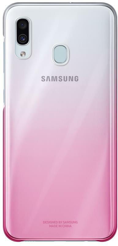 Чохол-накладка Samsung Gradation Cover для Samsung Galaxy A30 SM-A305 Pink (EF-AA305CPEGRU)