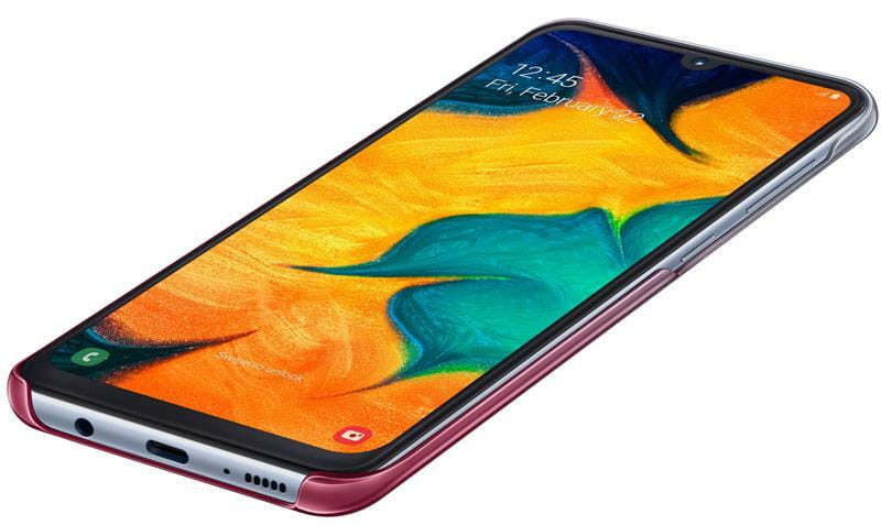 Чохол-накладка Samsung Gradation Cover для Samsung Galaxy A30 SM-A305 Pink (EF-AA305CPEGRU)