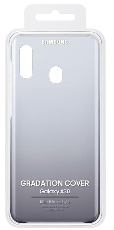 Чохол-накладка Samsung Gradation Cover для Samsung Galaxy A30 SM-A305 Black (EF-AA305CBEGRU)
