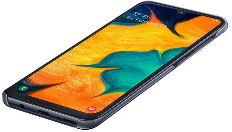 Чохол-накладка Samsung Gradation Cover для Samsung Galaxy A30 SM-A305 Black (EF-AA305CBEGRU)