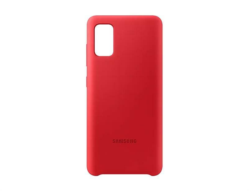 Чехол-накладка Samsung Silicone Cover для Samsung Galaxy A41 SM-A415 Red (EF-PA415TREGRU)