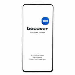 Захисне скло BeCover для Motorola Moto G75 Black 10D (712718)