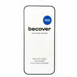 Защитное стекло BeCover для Tecno Spark Go 1 (KL4) Black 10D (712724)