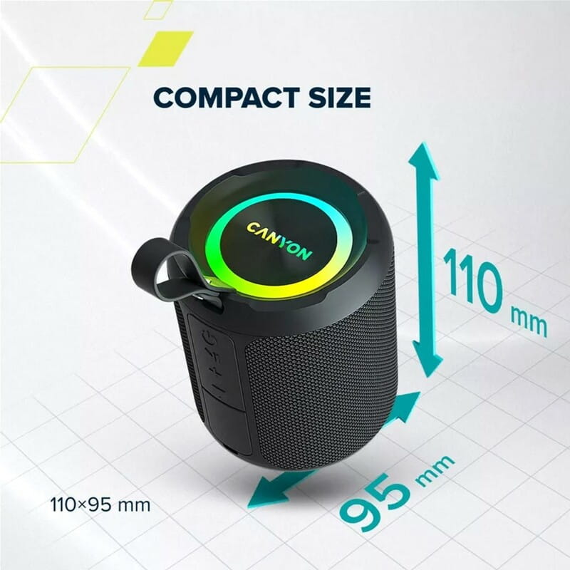 Акустична система Canyon OnMove 11 Black (CNE-CBTSP11)