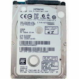Накопитель HDD 2.5" SATA  250GB Hitachi (HGST) Travelstar Z5K500 5400rpm 8MB (HTS545025A7E380) Refurbished