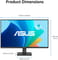Фото - Монітор Asus 27" VA279HG (90LM04J1-B02371) IPS Black 120Hz | click.ua