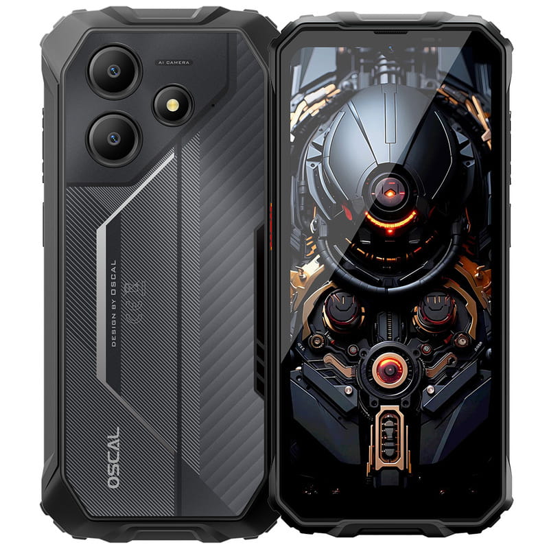 Смартфон Oscal Marine 2 8/256GB Black