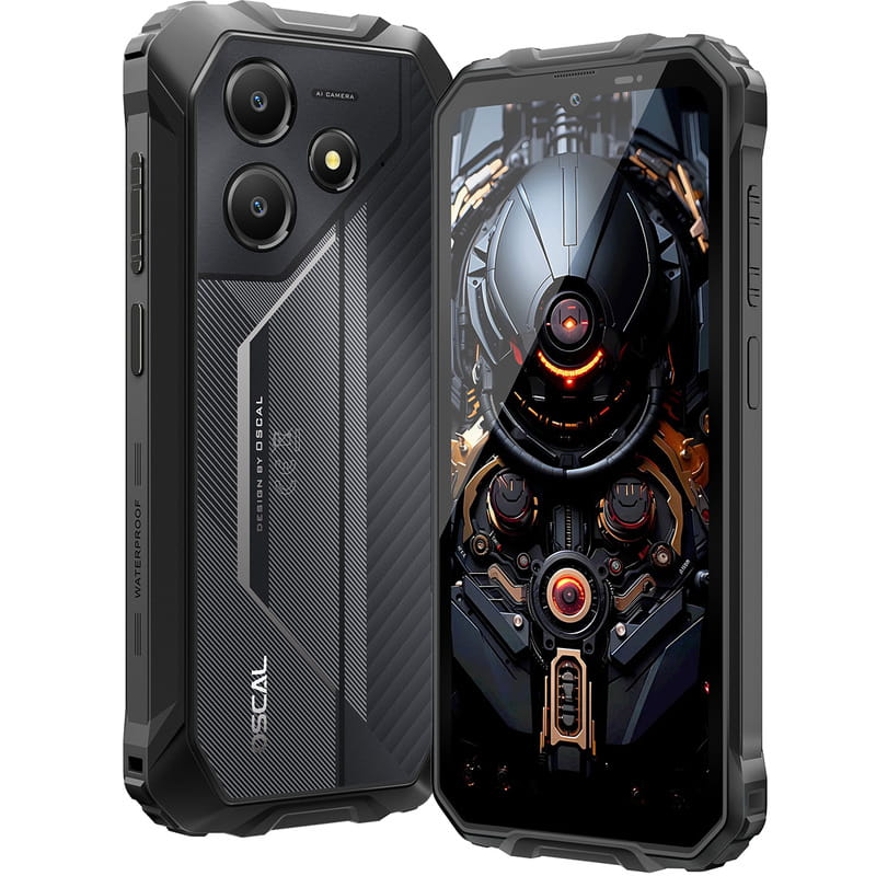 Смартфон Oscal Marine 2 8/256GB Black