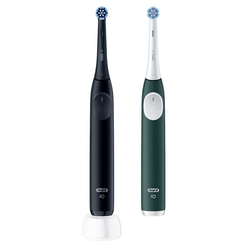 Набір зубних щіток Braun Oral-B iO Series 2 iOS2d.2ZZ9.0 Black+Green (2) шт