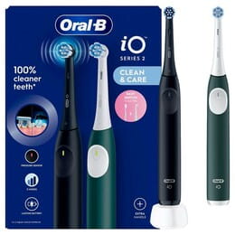 Набір зубних щіток Braun Oral-B iO Series 2 iOS2d.2ZZ9.0 Black+Green (2) шт