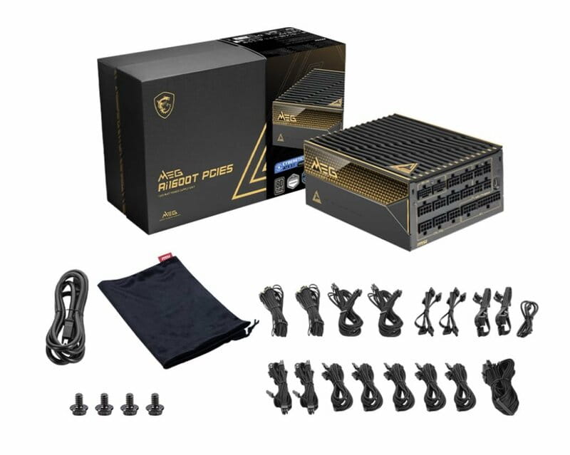 Блок питания MSI MEG Ai1600T PCIE5 1600W