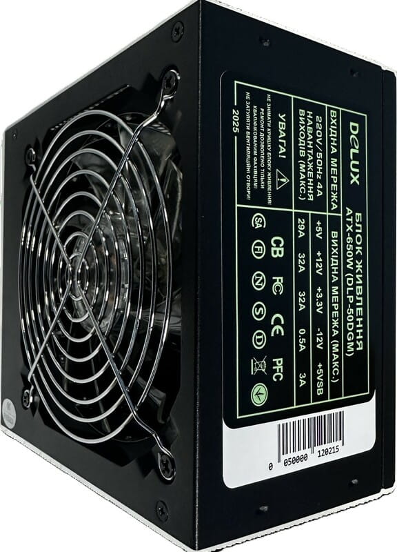 Блок питания Delux DLP-50DGM 650W