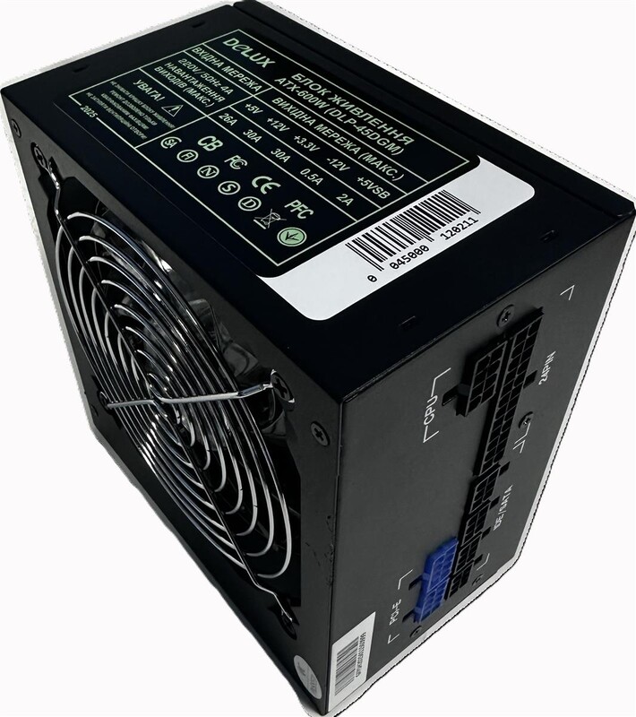 Блок питания Delux DLP-45DGM 600W