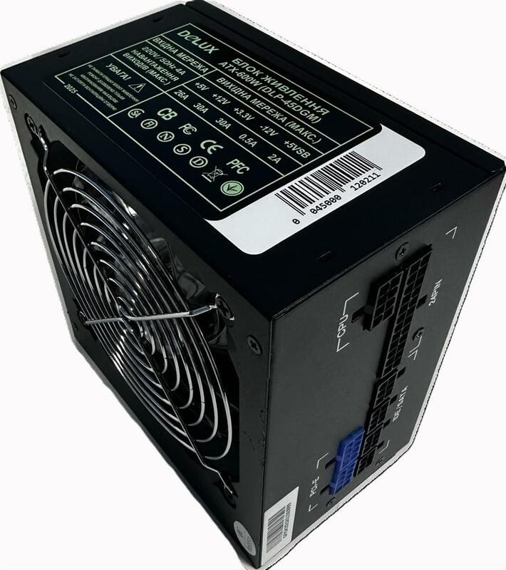 Блок живлення Delux DLP-45DGM 600W