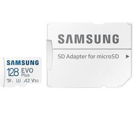 Купить Карта памяти MicroSDXC 128GB UHS-I/U3 Class 10 Samsung Evo Plus R160MB/s + SD-адаптер (MB-MC128SA/EU) Карта памяти MicroSDXC 128GB UHS-I/U3 Class 10 Samsung Evo Plus R160MB/s + SD-адаптер (MB-MC128SA/EU)