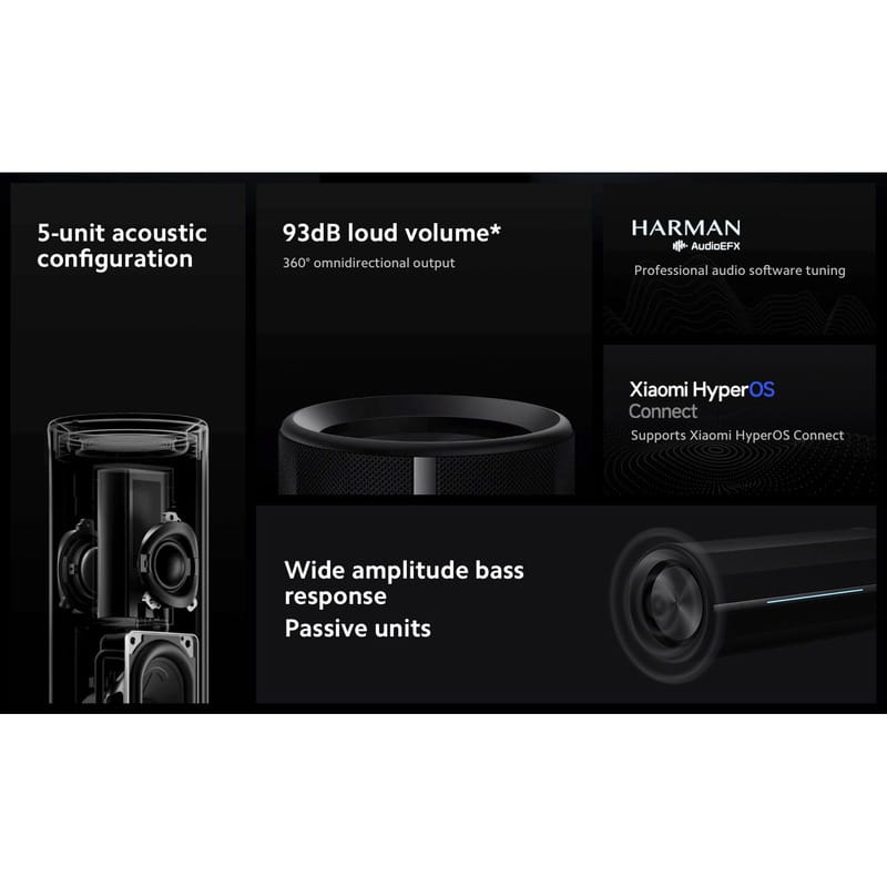 Акустическая система Xiaomi Bluetooth Speaker Black (QBH4275GL)_EU