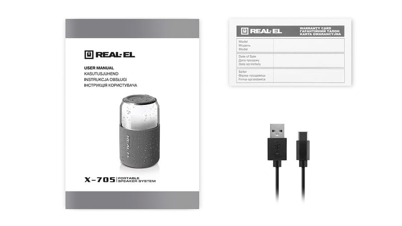 Акустическая система REAL-EL X-705 Red