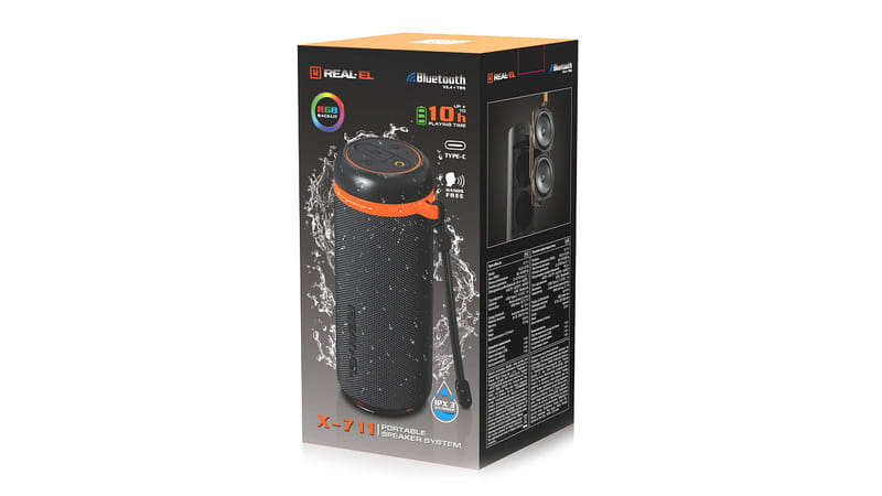 Акустическая система REAL-EL X-711 Black