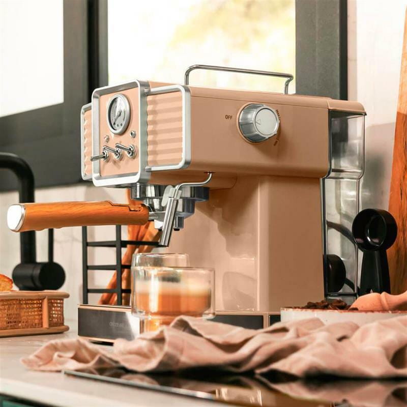 Кофеварка Cecotec Cumbia Power Espresso 20 Tradizionale Light Beige (CCTC-01585)