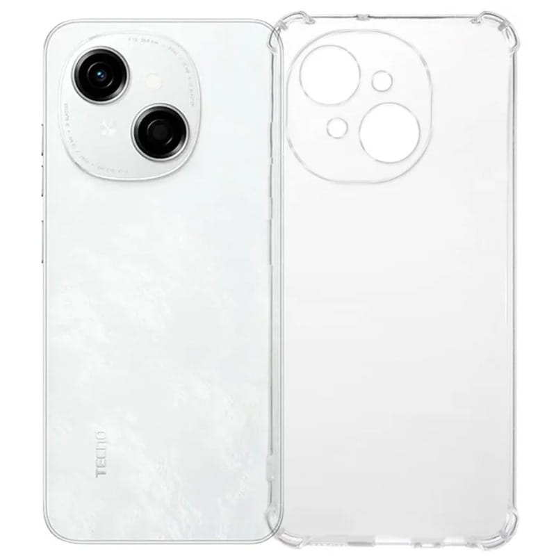 Чехол-накладка BeCover Anti-Shock для Tecno Spark Go 1 (KL4) Clear (712782)