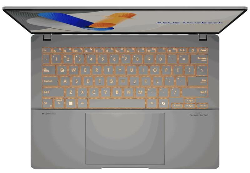 Ноутбук Asus Vivobook S 14 OLED M5406KA-QD080 (90NB15W1-M006C0) Cool Silver