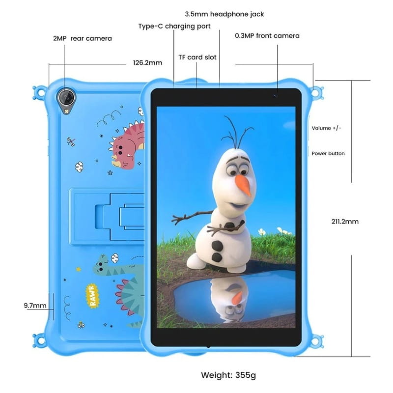 Планшет Blackview Tab 50 Kids 3/64GB Blue (6931548314035)