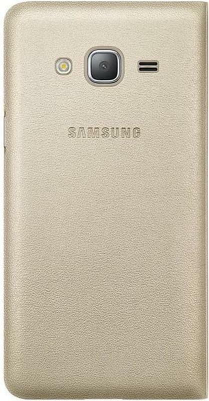 Чохол-книжка Samsung Flip Wallet для Samsung Galaxy J3 (2016) SM-J320 Gold (EF-WJ320PFEGRU)