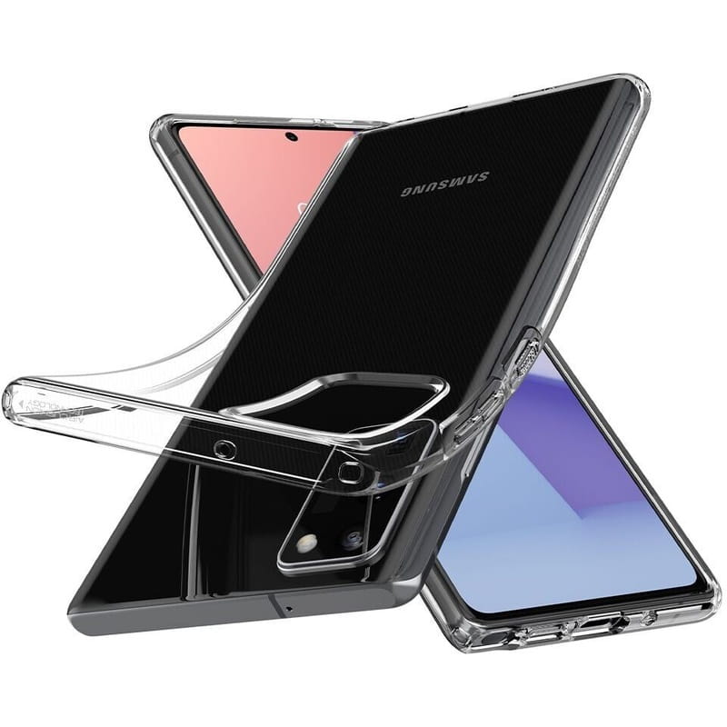Чeхол-накладка Spigen Crystal Flex для Samsung Galaxy Note 20 SM-N980 Crystal Clear (ACS01369)