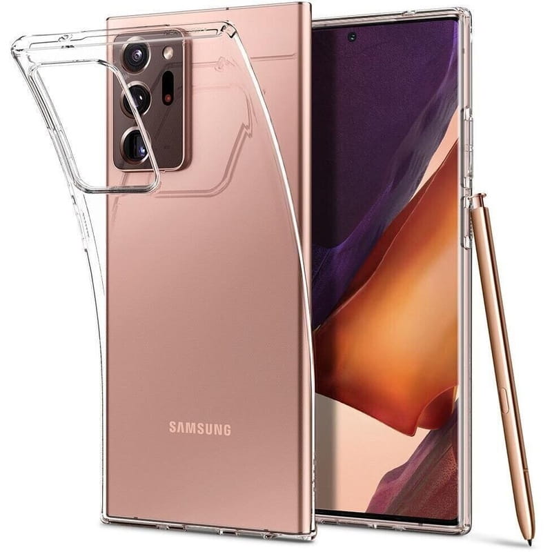 Чeхол-накладка Spigen Crystal Flex для Samsung Galaxy Note 20 Ultra SM-N985 Crystal Clear (ACS01362)