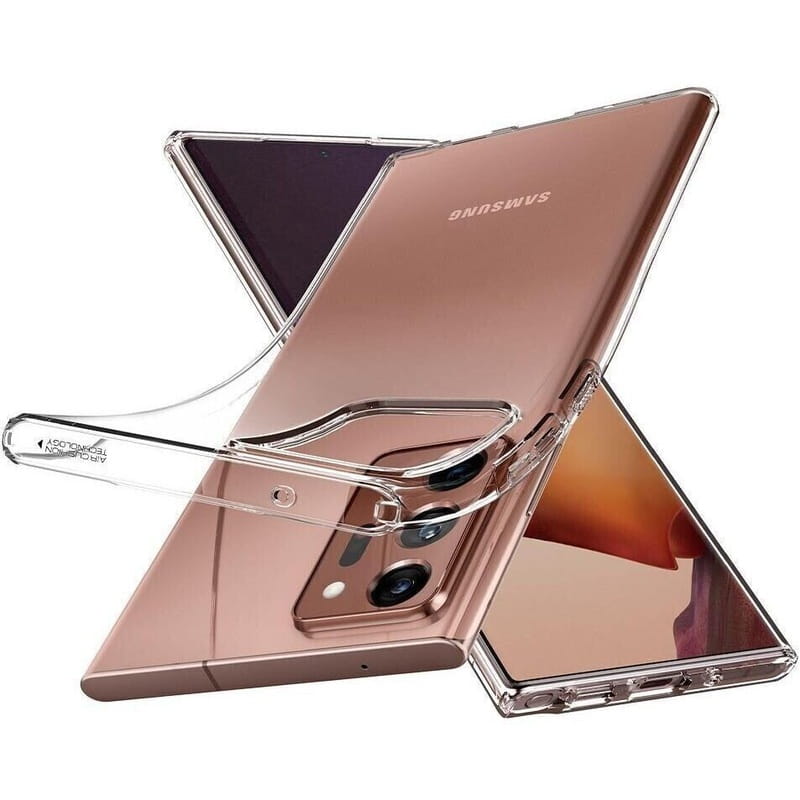 Чeхол-накладка Spigen Crystal Flex для Samsung Galaxy Note 20 Ultra SM-N985 Crystal Clear (ACS01362)