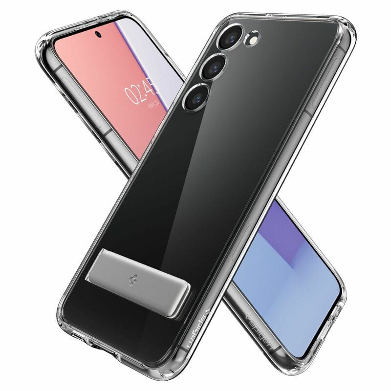 Чeхол-накладка Spigen Ultra Hybrid S для Samsung Galaxy S23 SM-S911 Crystal Clear (ACS05717)